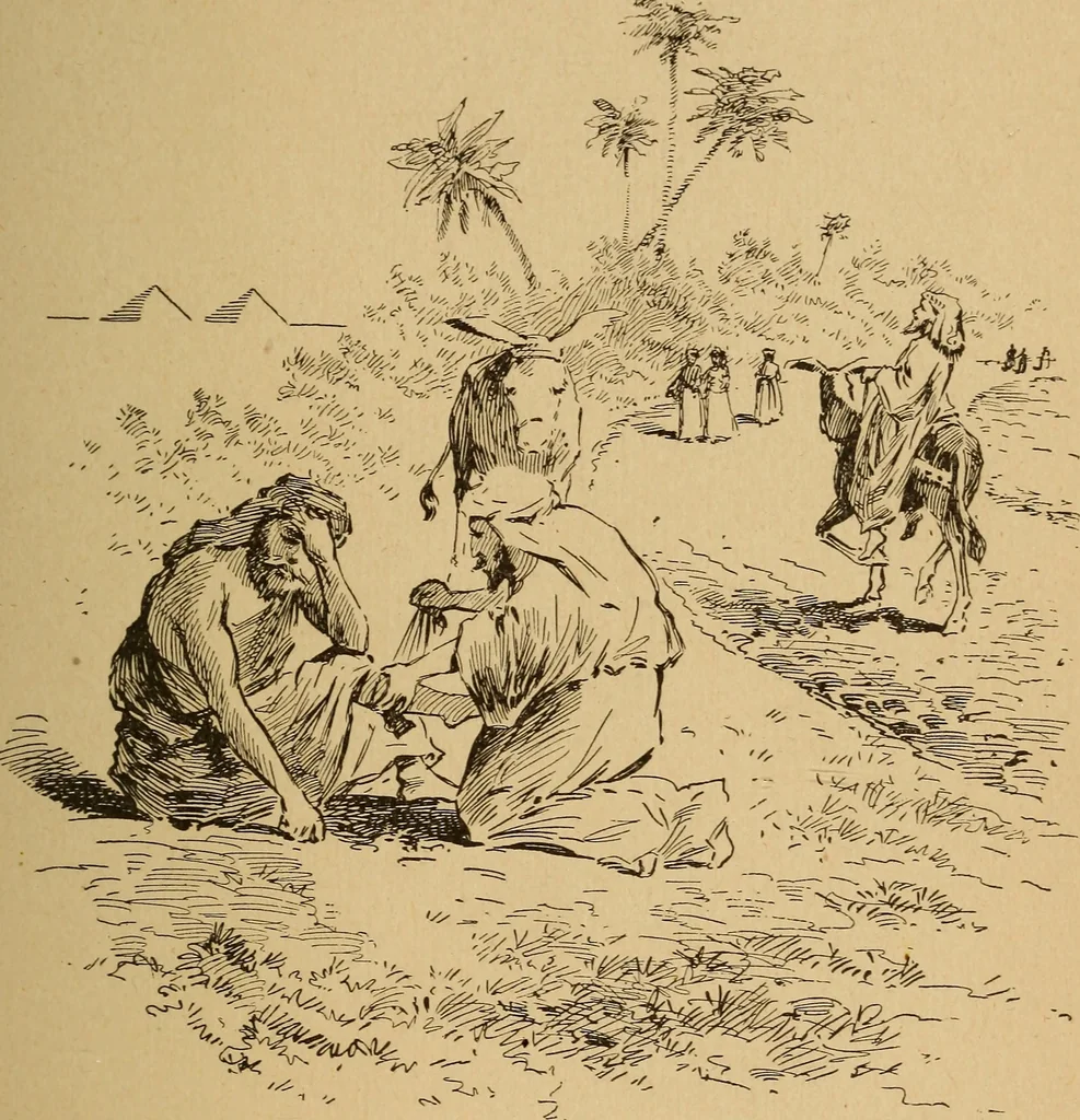 An illustration from Christolution with its evolution illustrations, 1894, leaf 32