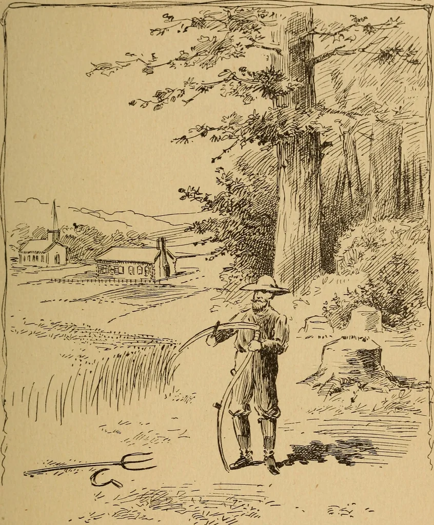 An illustration from Christolution with its evolution illustrations, 1894, leaf 34