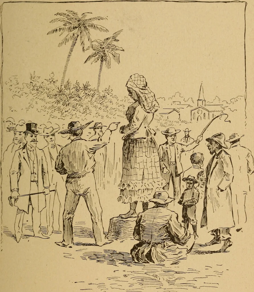 An illustration from Christolution with its evolution illustrations, 1894, leaf 36