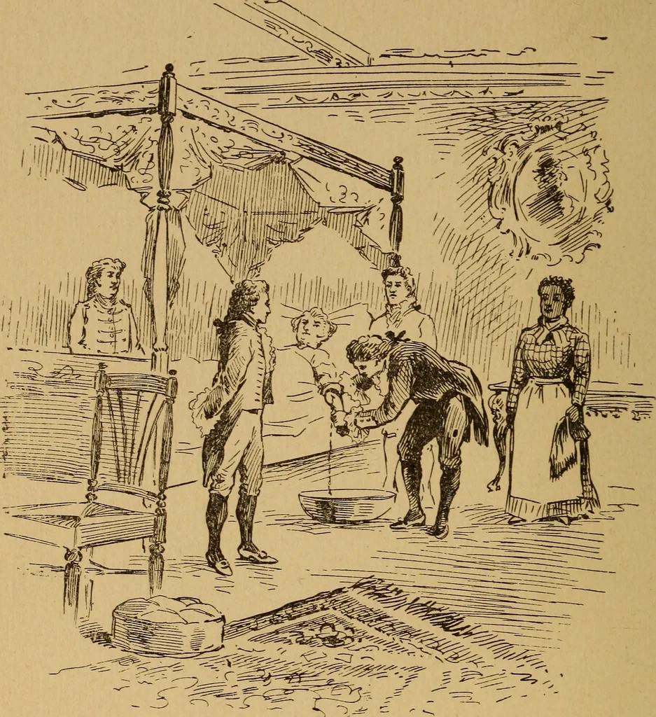 An illustration from Christolution with its evolution illustrations, 1894, leaf 37