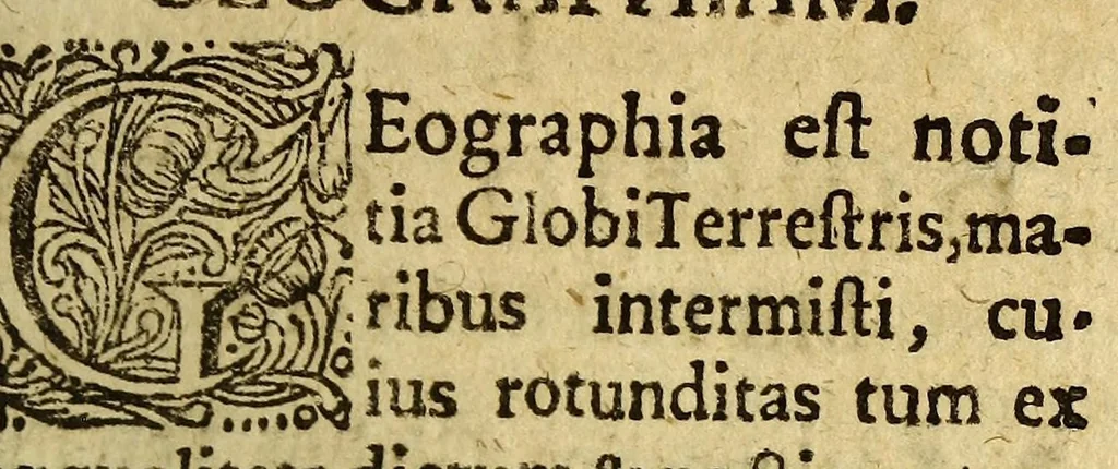 An illustration from Christophori Cellarii Smalcaldiensis Geographia antiqua iuxta & noua, : recognita & ad veterum nouorumque scriptorum fidem, historicorum maxime, idemtidem castigata, & plurimis locis aucta ac immutata, 1692, leaf 515
