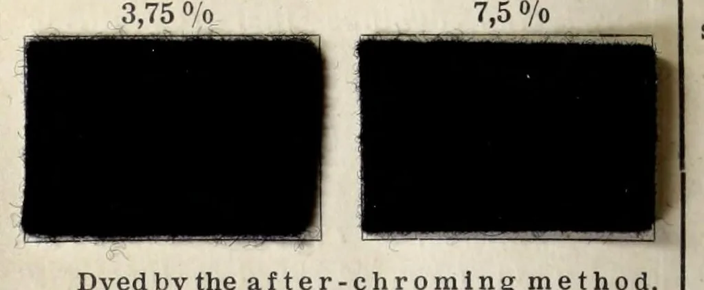 An illustration from Chrome colours for wool, 1910, leaf 52