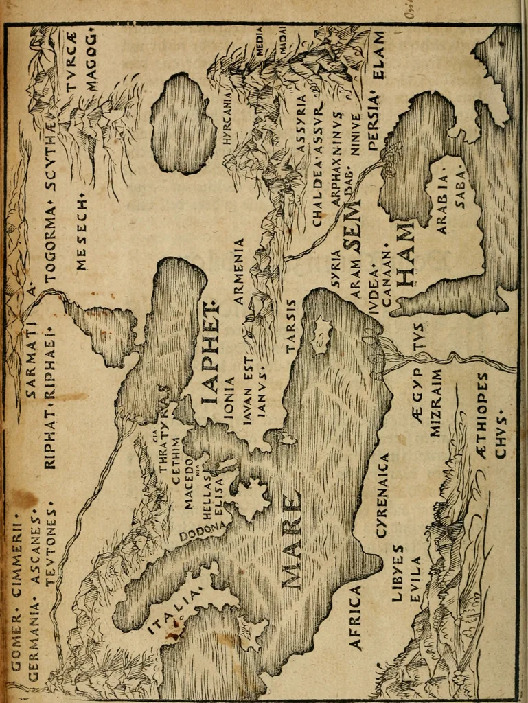 An illustration from Chronica, 1532, leaf 25