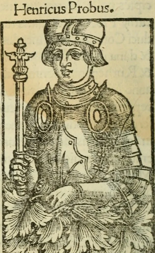 An illustration from Chronica ab ortu Polonorum usque ad annum 1504, 1521, leaf 183