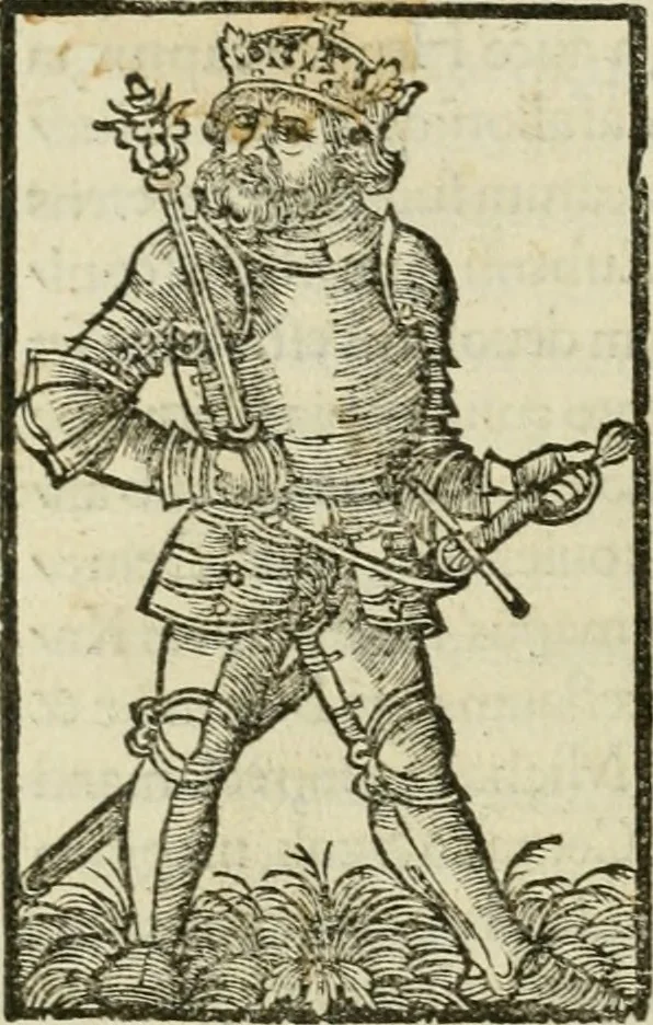 An illustration from Chronica ab ortu Polonorum usque ad annum 1504, 1521, leaf 199