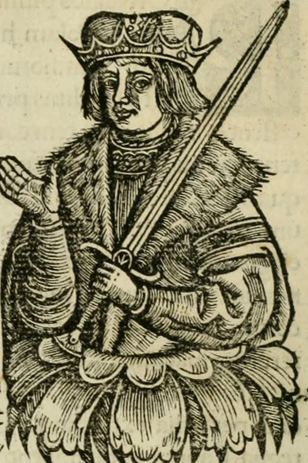 An illustration from Chronica ab ortu Polonorum usque ad annum 1504, 1521, leaf 27