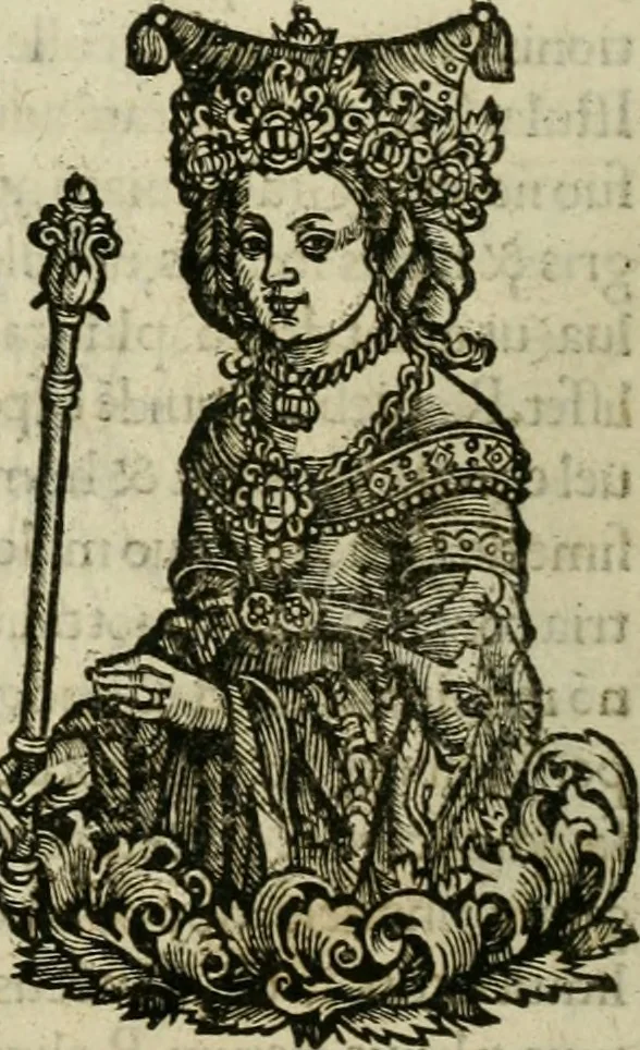 An illustration from Chronica ab ortu Polonorum usque ad annum 1504, 1521, leaf 27