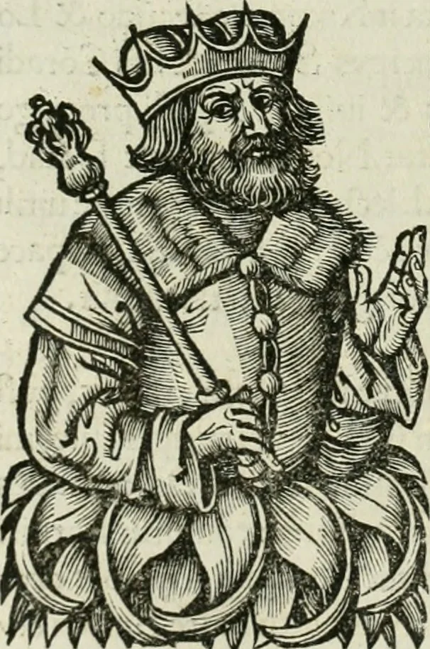 An illustration from Chronica ab ortu Polonorum usque ad annum 1504, 1521, leaf 29