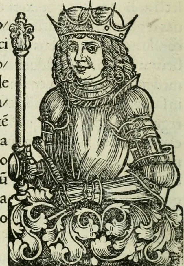 An illustration from Chronica ab ortu Polonorum usque ad annum 1504, 1521, leaf 29