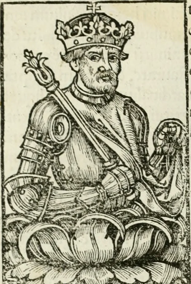 An illustration from Chronica ab ortu Polonorum usque ad annum 1504, 1521, leaf 49