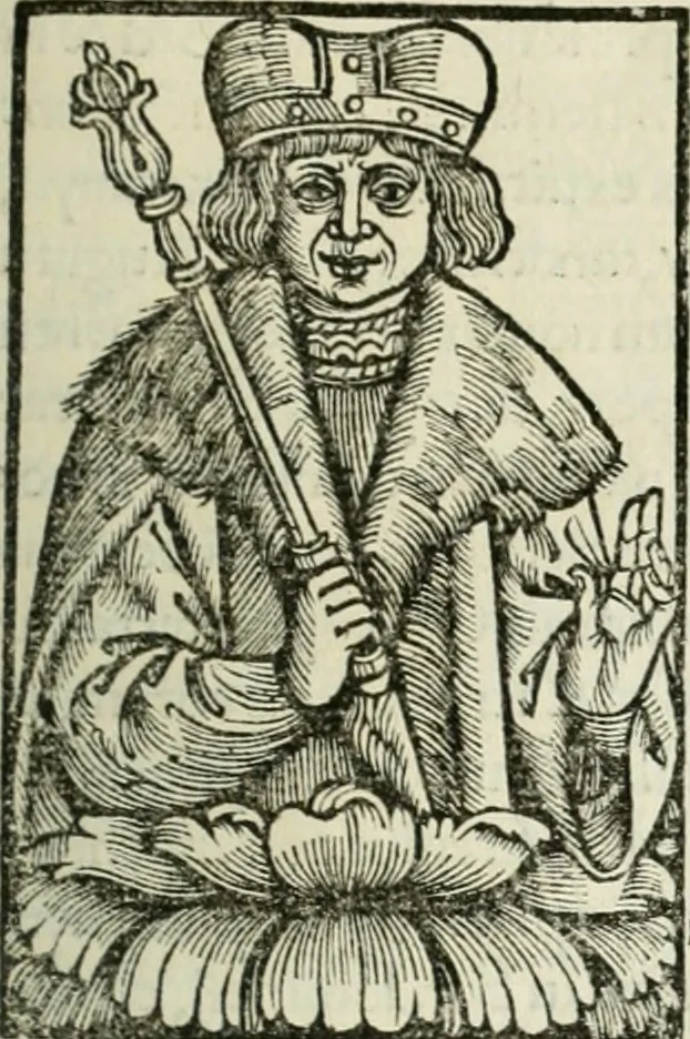 An illustration from Chronica ab ortu Polonorum usque ad annum 1504, 1521, leaf 62