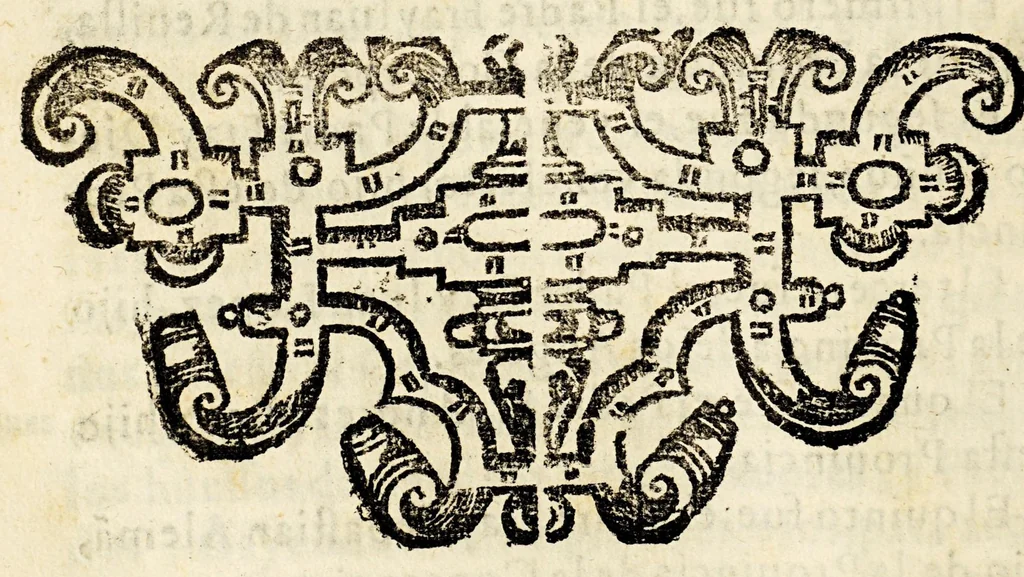 An illustration from Chronica de la Orden de N. seraphico P.S. Francisco, prouincia de S. Pedro. y S. Pablo de Mechoacan en la Nueua España., 1643, leaf 272