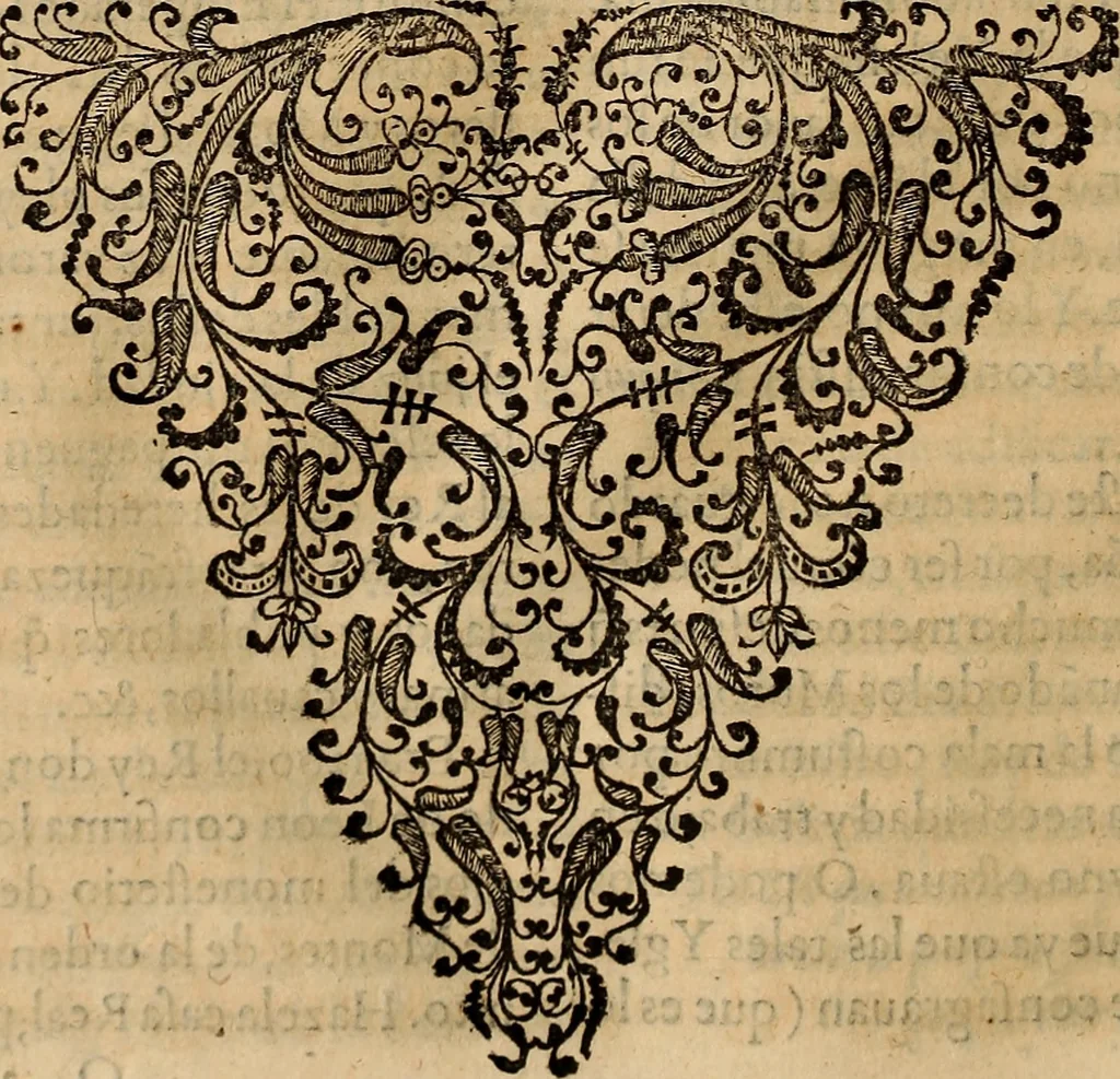 An illustration from Chronica del inclito Emperador de España, Don Alonso VII : deste nombre Rey de Castilla y Leon ... Sacada de vn libro mvy antigvo escrito de mano con letras de los Godos, por relacion de los mismos que lo vieron, y de muchas escrituras y priuilegios originales del mesmo Emperador, y otros, 1600, leaf 211