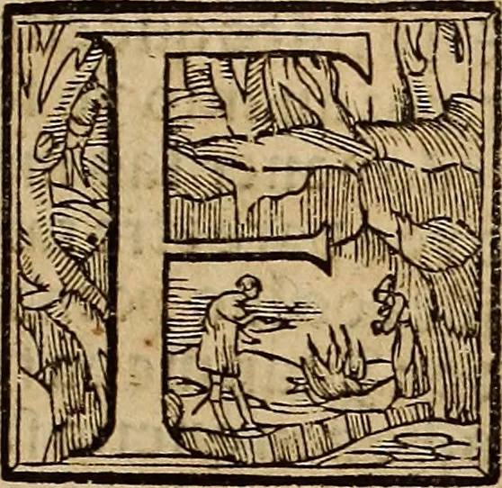 An illustration from Chronica del muy esclarecido Principe Rey don Alfonso el Onzeno deste nobre de los reyes que reynaron en Castilla y en Leon. Padre q fue del Rey don Pedro .., 1551, leaf 124