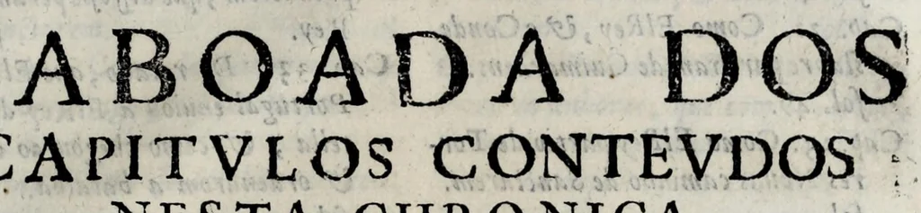 An illustration from Chronica del Rey D. Ioam I. de boa memoria, e dos reyes de Portugal o decimo : primeira[-terceira] parte : em que se contem a defensam do reyno atè ser eleito rey : offerecida a magestad del Rey Dom Ioam o IV. n. senhor de miraculosa memoria, 1644, leaf 503