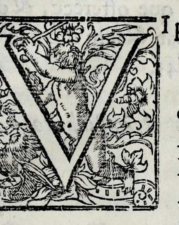 An illustration from Chronica del Rey D. Ioam I. de boa memoria, e dos reyes de Portugal o decimo : primeira[-terceira] parte : em que se contem a defensam do reyno atè ser eleito rey : offerecida a magestad del Rey Dom Ioam o IV. n. senhor de miraculosa memoria, 1644, leaf 9