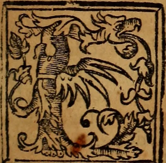 An illustration from Chronica del rey Don Rodrigo, con la destruycion de España, y como los moros la ganaron. Nueuam ante corregida. Contiene de mas de la historia muchas viuas razones, y auisos muy prouechosos, 1587, leaf 260