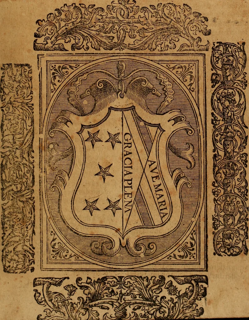 An illustration from Chronica del rey Don Rodrigo, con la destruycion de España, y como los moros la ganaron. Nueuam ante corregida. Contiene de mas de la historia muchas viuas razones, y auisos muy prouechosos, 1587, leaf 436