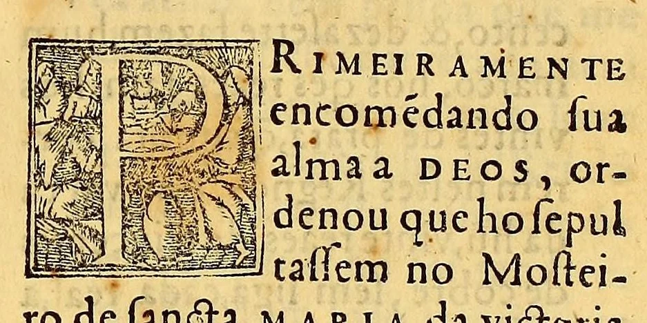 An illustration from Chronica do felicissimo rei Dom Emanuel,, 1566, leaf 15