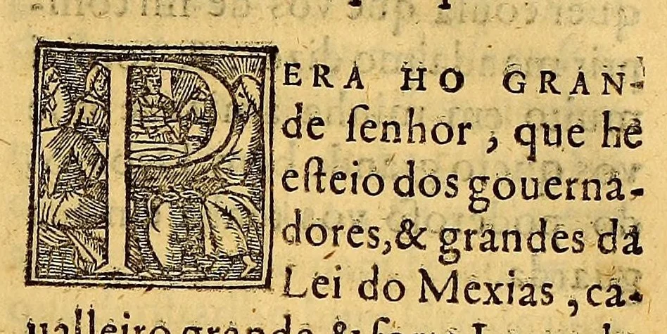 An illustration from Chronica do felicissimo rei Dom Emanuel,, 1566, leaf 703
