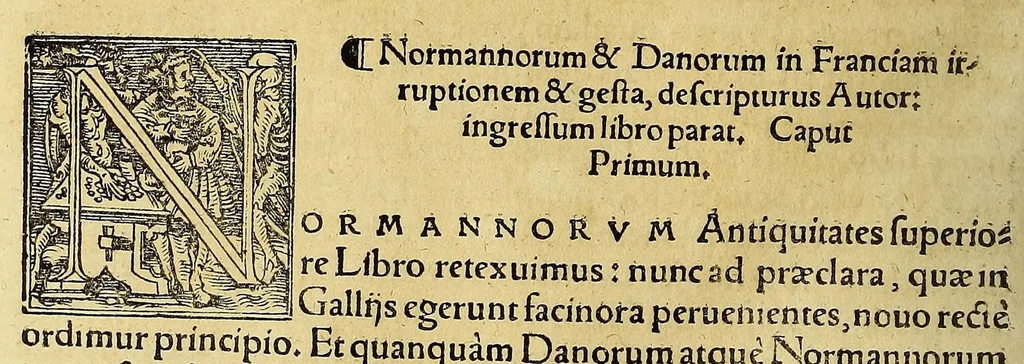 An illustration from Chronica regnorum aquilonarium Daniæ Suetiæ Noruagiæ, 1548, leaf 646