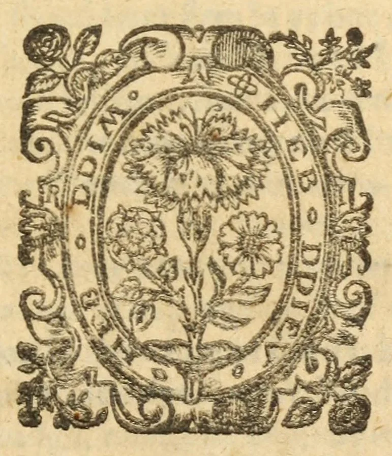 An illustration from The chronicle history of Henry the Fift : with his battell fought at Agin Court in France : together with ancient Pistoll : as it hath bene sundry times playd by the Right Honourable the Lord Chamberlaine His Seruants, 1619, leaf 9