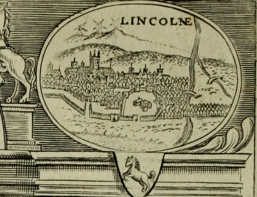 An illustration from A chronicle of the kings of England from the time of the Romans government unto the death of King James ..., 1670, leaf 7