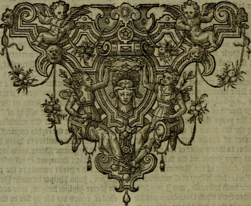 An illustration from The chronicles of England, from William the Conquerour (who began his reigne ouer this land, in the yeare after Christes natiuitie 1066.) vntill the yeare 1577. Faithfullie gathered and compiled [microform], 1585, leaf 1181