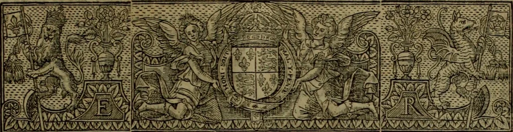 An illustration from The chronicles of England, from William the Conquerour (who began his reigne ouer this land, in the yeare after Christes natiuitie 1066.) vntill the yeare 1577. Faithfullie gathered and compiled [microform], 1585, leaf 1182