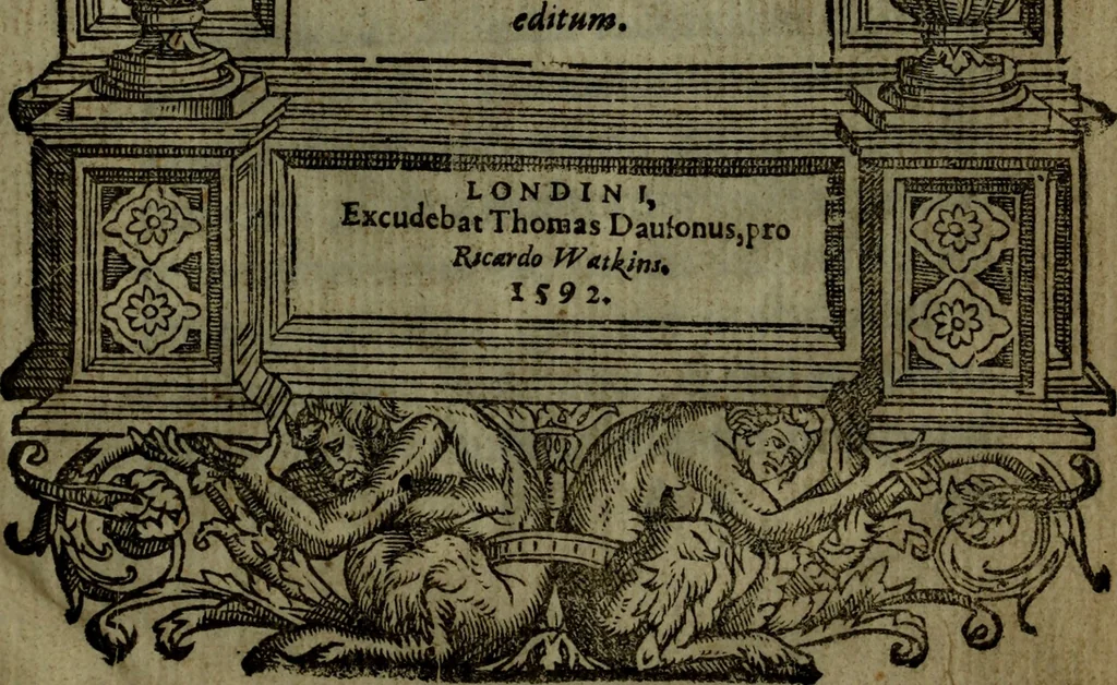 An illustration from Chronicon ex chronicis ab initio mundi vsque ad annum Domini 1118 deductum, 1592, leaf 4