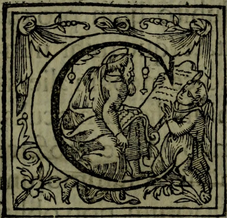 An illustration from Chronicon ex chronicis ab initio mundi vsque ad annum Domini 1118 deductum, 1592, leaf 6