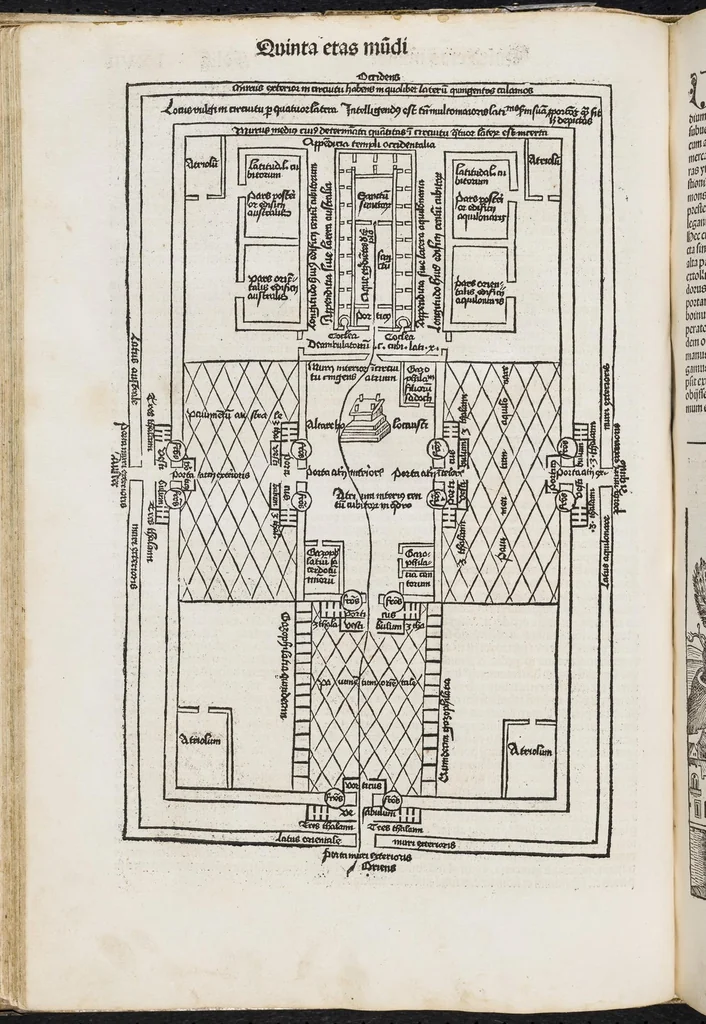 An illustration from Registrum huius operis Libri cronicarum cu[m] figuris et ÿmagi[ni]bus ab inicio mu[n]di., leaf 179