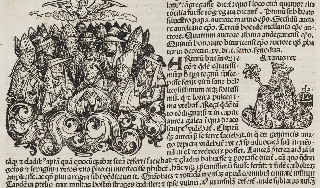 An illustration from Registrum huius operis Libri cronicarum cu[m] figuris et ÿmagi[ni]bus ab inicio mu[n]di., leaf 327