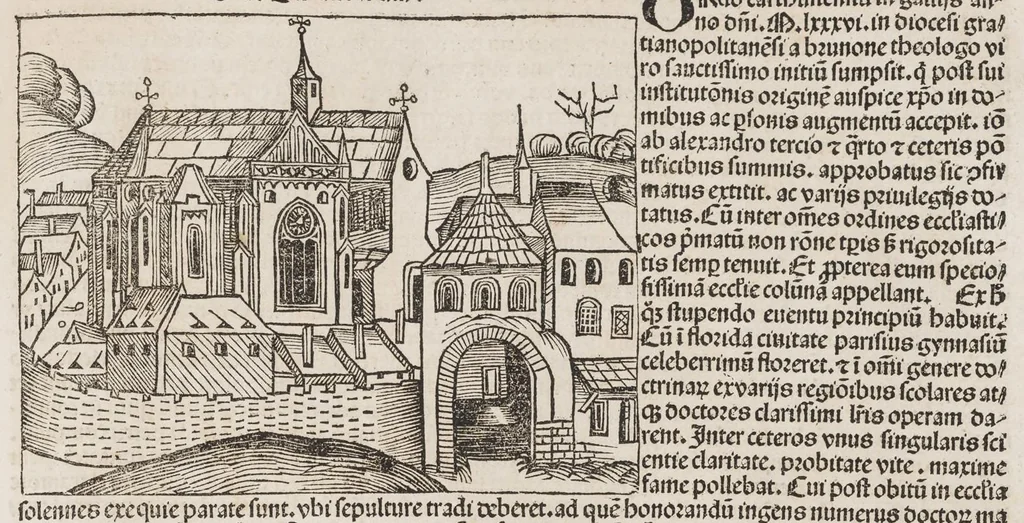 An illustration from Registrum huius operis Libri cronicarum cu[m] figuris et ÿmagi[ni]bus ab inicio mu[n]di., leaf 428