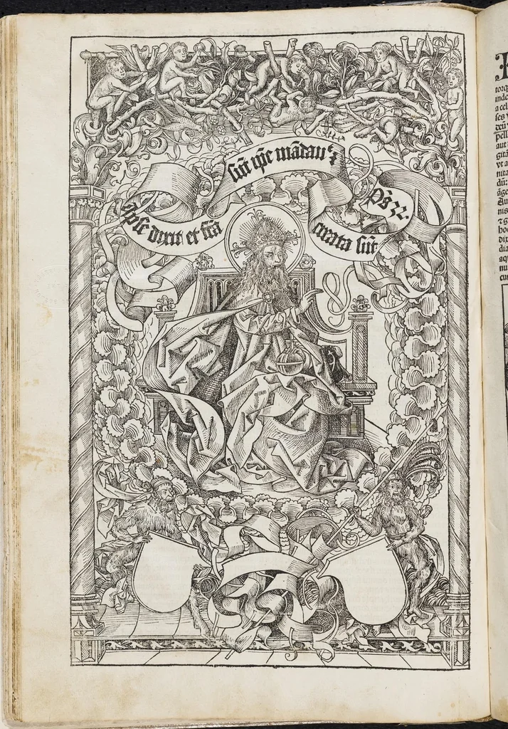 An illustration from Registrum huius operis Libri cronicarum cu[m] figuris et ÿmagi[ni]bus ab inicio mu[n]di., leaf 47