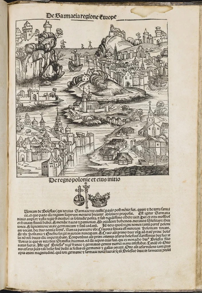 An illustration from Registrum huius operis Libri cronicarum cu[m] figuris et ÿmagi[ni]bus ab inicio mu[n]di., leaf 570