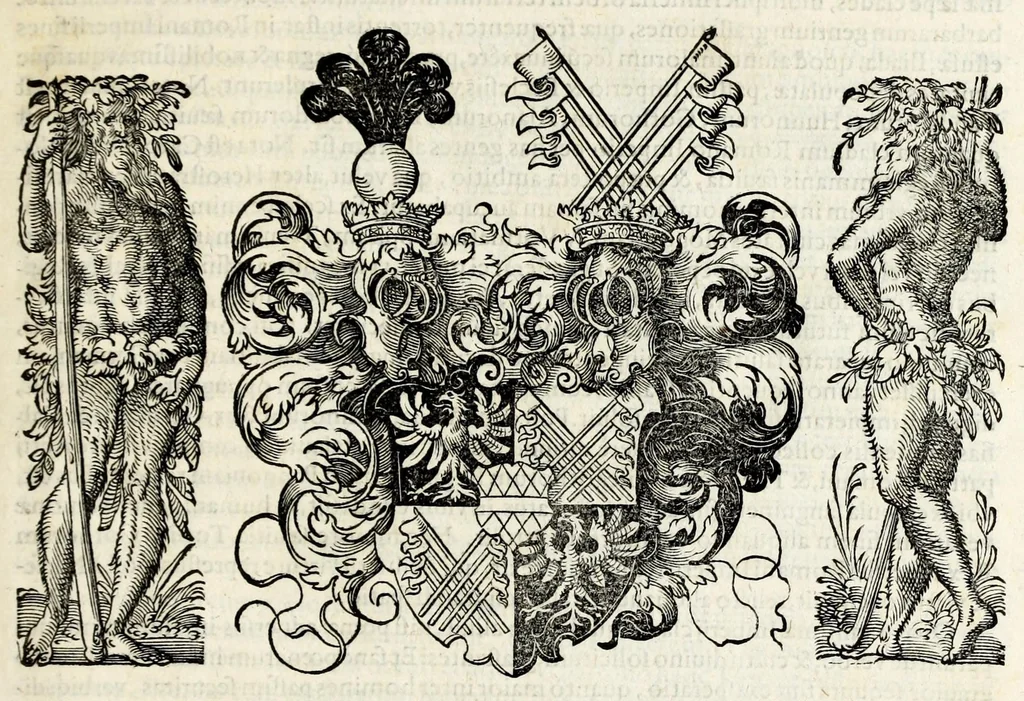 An illustration from Chronicorvm Tvrcicorvm, in quibus Tvrcorvm origo, principes, imperatores, bella, praelia, caedes, victoriae, reiqve militaris ratio, et caetera huc pertinentia ... exponuntur; et Mahometicae religionis instituta, iudiciorumq. processus, & aulae constitutio; procerum item ac populi mores, vitaeq. degendae ratio percensetur: accessere, Narratio de Baiazethis filiorvm seditionibvs; Tvrcicarvm item rerum epitome; ... et Iohannis Aventini Liber, in quo causae miseriarum, quibus Christiana respub. premitur, indicantur ... tomvs primvs, 1578, leaf 11