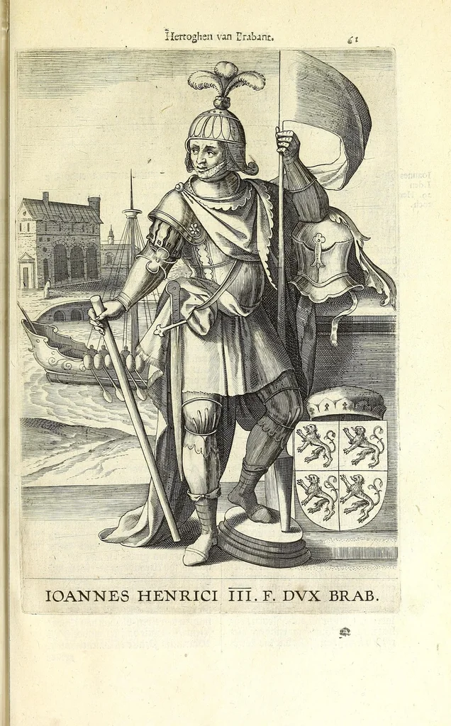 An illustration from Chronijcke van de hertoghen van Brabant : waer in hun leuen, oorloghen, ende acten perfectelijk beschreuen zijn ..., 1606, leaf 129