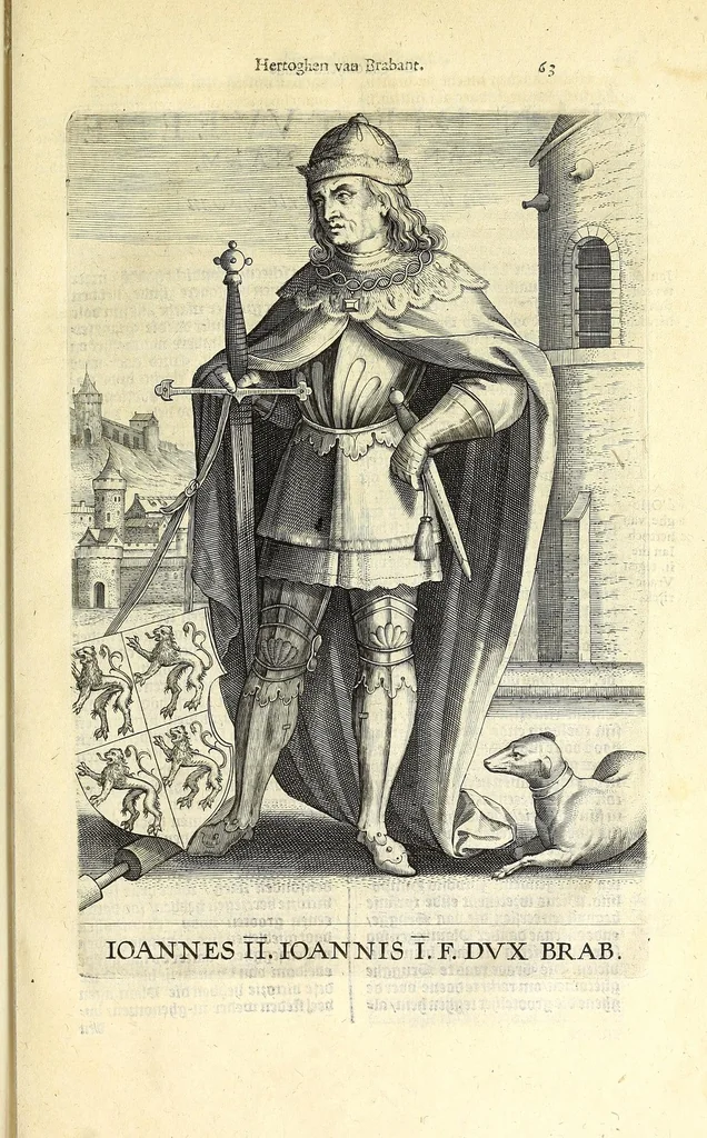 An illustration from Chronijcke van de hertoghen van Brabant : waer in hun leuen, oorloghen, ende acten perfectelijk beschreuen zijn ..., 1606, leaf 133