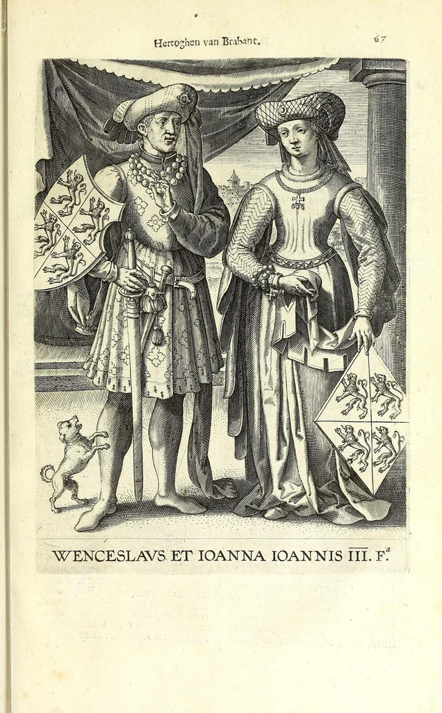An illustration from Chronijcke van de hertoghen van Brabant : waer in hun leuen, oorloghen, ende acten perfectelijk beschreuen zijn ..., 1606, leaf 141