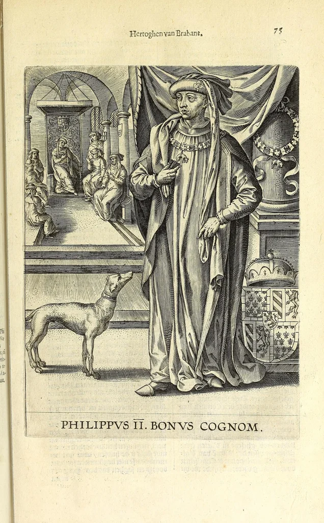An illustration from Chronijcke van de hertoghen van Brabant : waer in hun leuen, oorloghen, ende acten perfectelijk beschreuen zijn ..., 1606, leaf 157