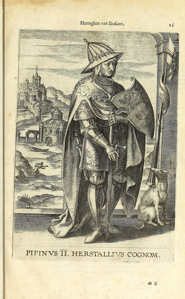 An illustration from Chronijcke van de hertoghen van Brabant : waer in hun leuen, oorloghen, ende acten perfectelijk beschreuen zijn ..., 1606, leaf 59