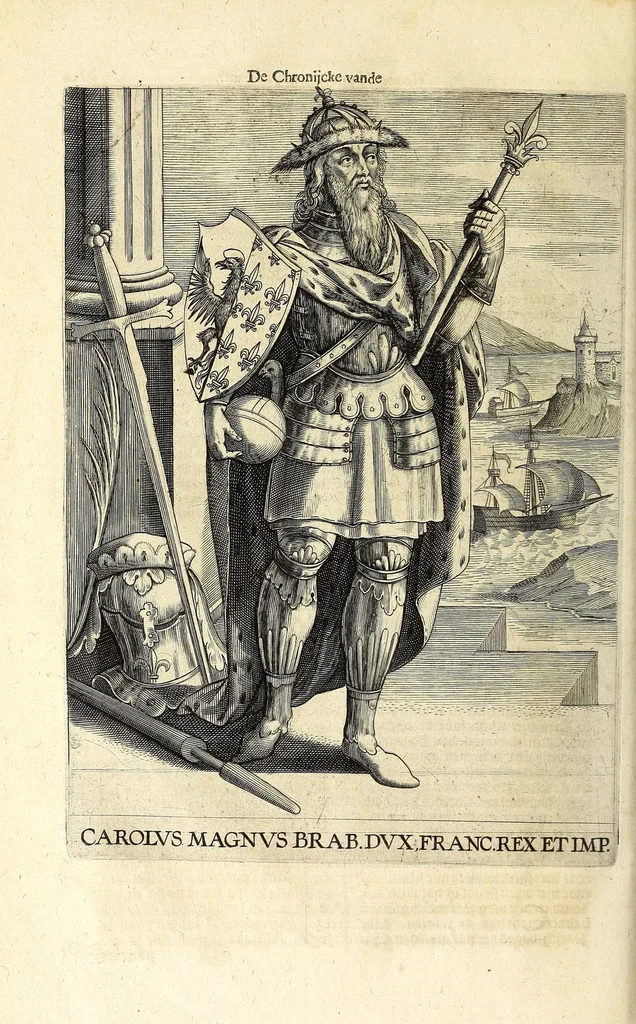 An illustration from Chronijcke van de hertoghen van Brabant : waer in hun leuen, oorloghen, ende acten perfectelijk beschreuen zijn ..., 1606, leaf 68