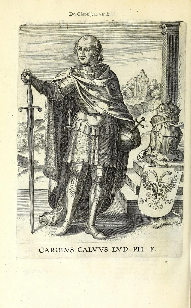 An illustration from Chronijcke van de hertoghen van Brabant : waer in hun leuen, oorloghen, ende acten perfectelijk beschreuen zijn ..., 1606, leaf 80