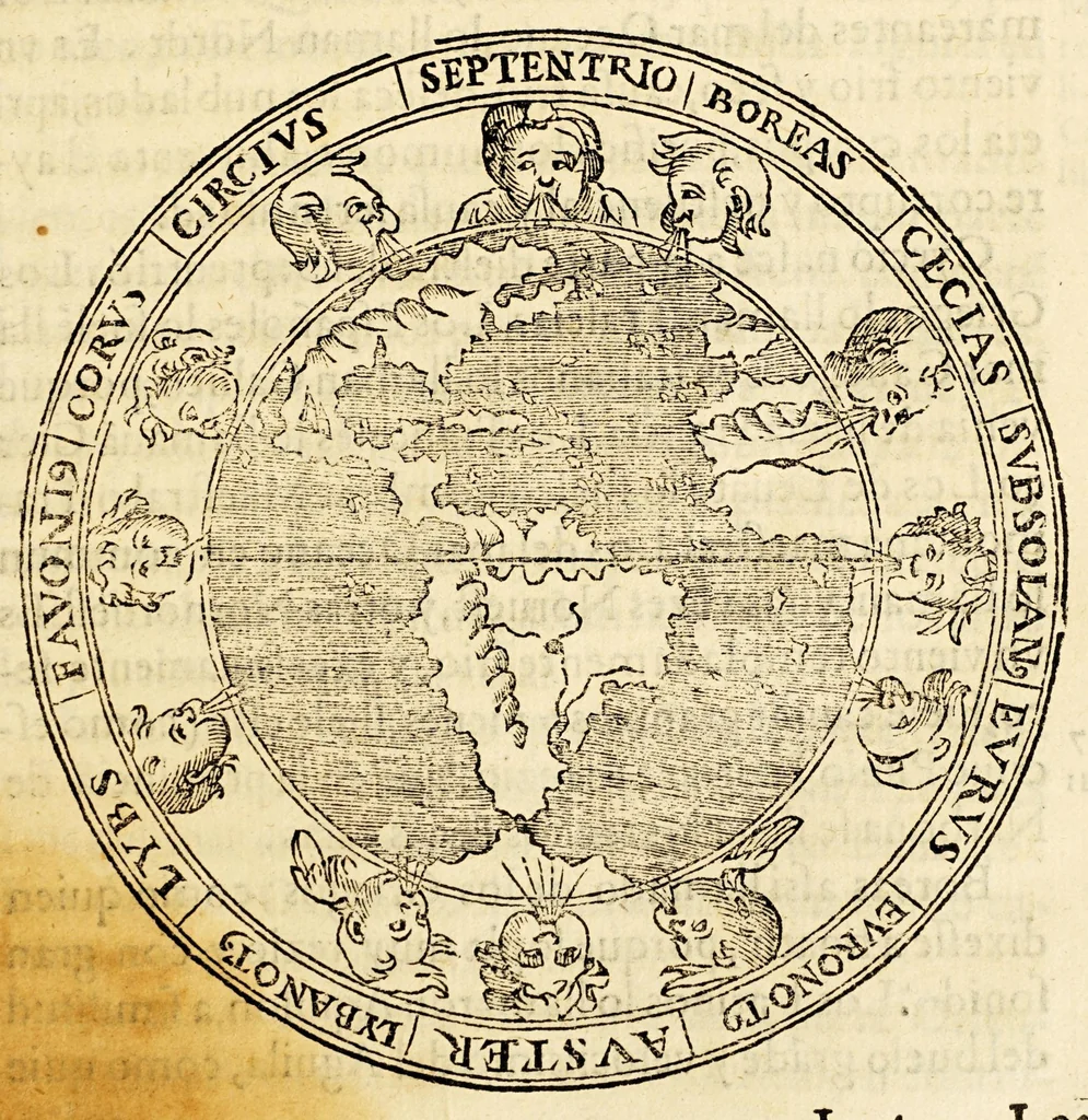 An illustration from Chronographia o reportorio de tiempos, el mas copioso y precisso, : que hasta ahora ha solido a luz., 1584, leaf 187