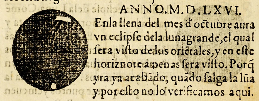 An illustration from Chronographia o reportorio de tiempos, el mas copioso y precisso, : que hasta ahora ha solido a luz., 1584, leaf 390