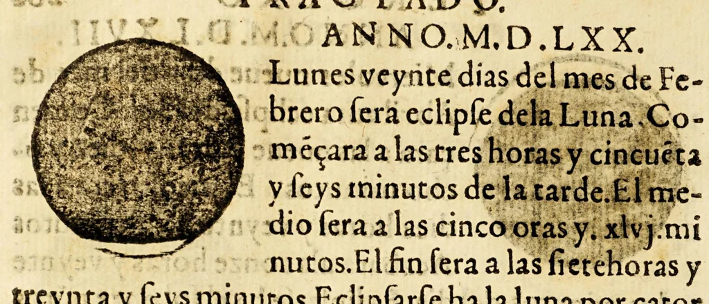 An illustration from Chronographia o reportorio de tiempos, el mas copioso y precisso, : que hasta ahora ha solido a luz., 1584, leaf 392