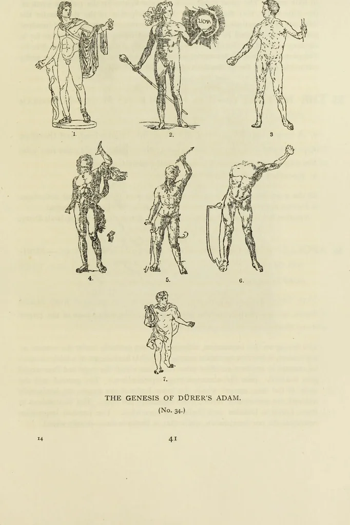 An illustration from A chronological catalogue of the engravings, dry-points and etchings of Albert Dürer, as exhibited at the Grolier club;, 1897, leaf 122