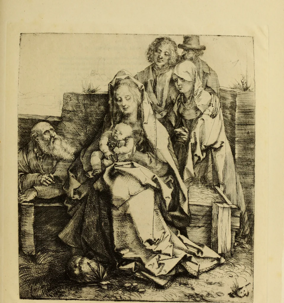 An illustration from A chronological catalogue of the engravings, dry-points and etchings of Albert Dürer, as exhibited at the Grolier club;, 1897, leaf 144