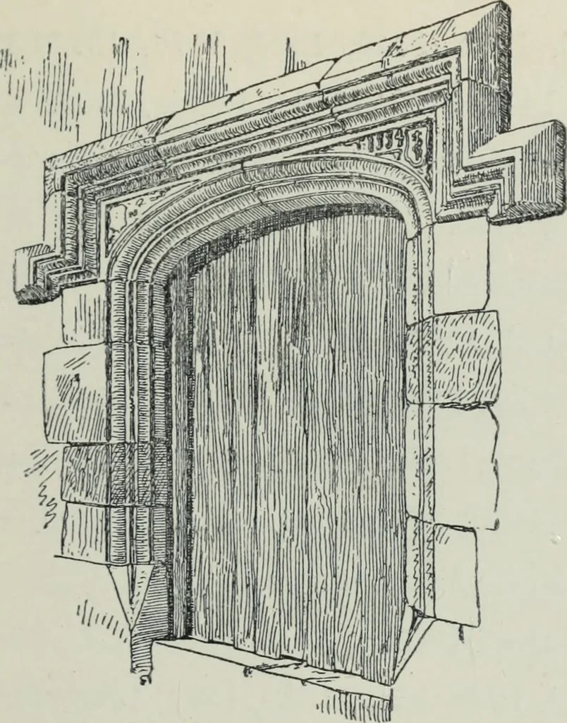 An illustration from The chronology of mediÃ¦val and renaissance architecture, 1893, leaf 242